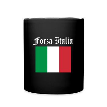Italy Fans - Full Colour Mug - black - Front