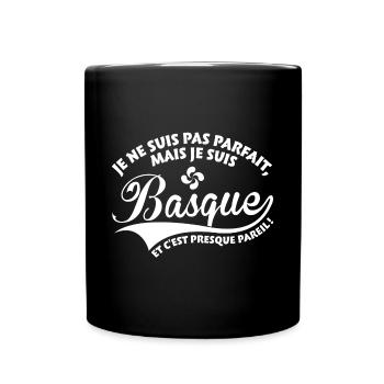 Parfait Basque - Mug uni - noir - Devant