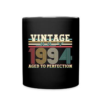 Millésime Juillet 1994 28ème anniversaire Hommes 28 ans - Mug uni - noir - Devant
