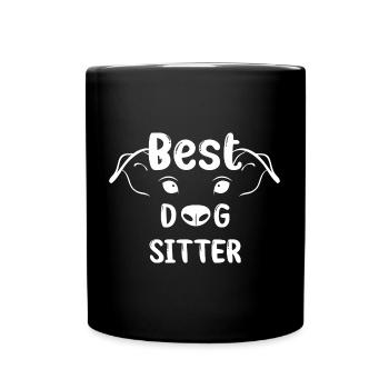 Dog Sitter Dog Groomer Cadeau - Mug uni - noir - Devant