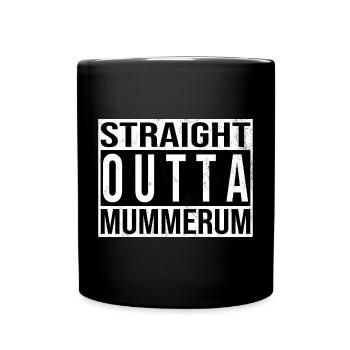 Straight Outta Mummerum | Mommenheim - Mug uni - noir - Devant
