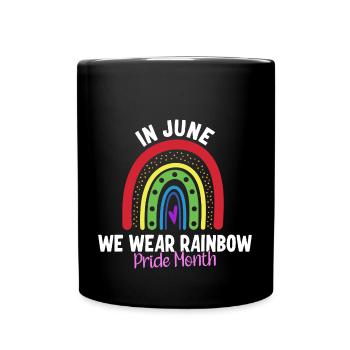 Les personnes LGBT - Mug uni - noir - Devant