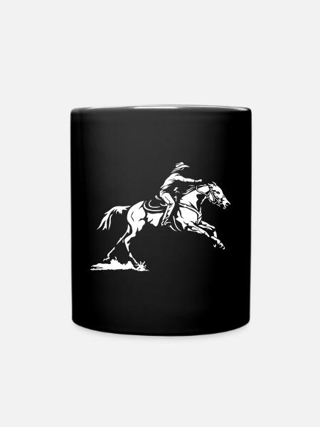 Race - Tasse einfarbig - Schwarz