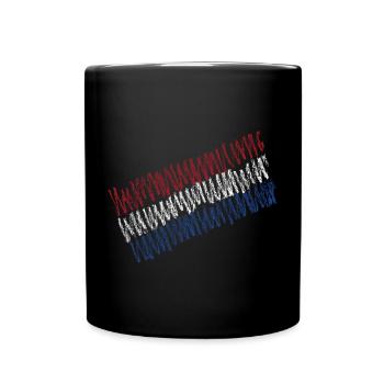Pays-Bas - Mug uni - noir - Devant
