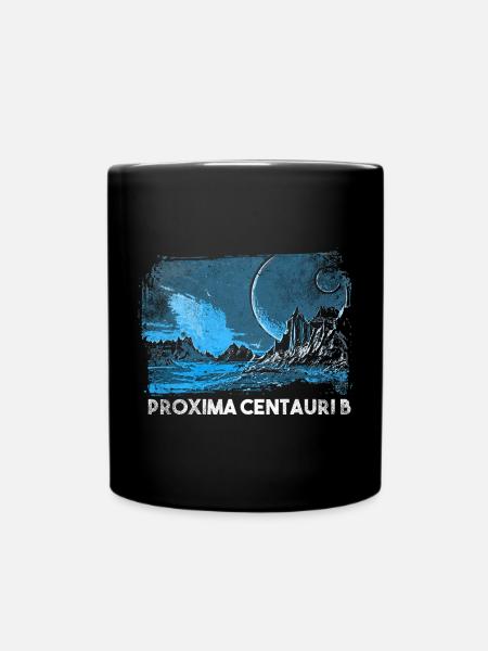 Exoplanète Proxima Centauri b - Mug uni - noir