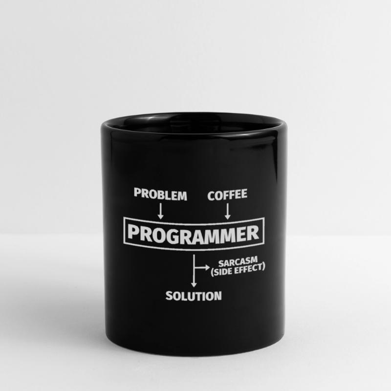 Problem Solving Programmer Gifts Computer Scientist Full Colour Mug