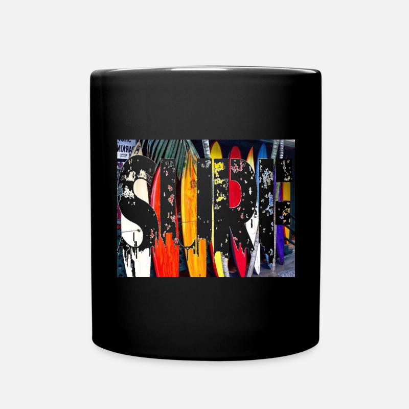 SURF - Mug uni - noir