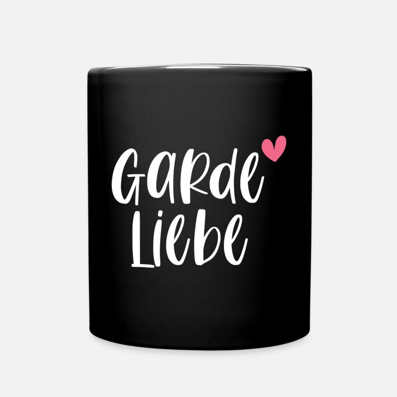 Garde Fasching Karneval Gardeliebe Geschenk - Tasse einfarbig - Schwarz