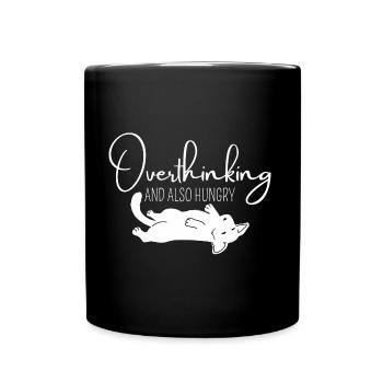 Cooler Hunde Spruch Geschenk Idee - Tasse einfarbig - Schwarz - Vorne