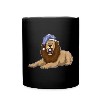 Leo Sleep Nightcap - Mug uni - noir - Devant