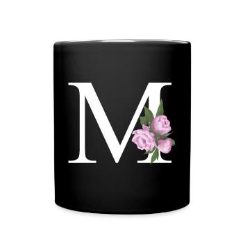 M - Tasse einfarbig - Schwarz - Vorne