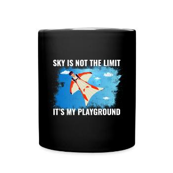 Wingsuit volant Base Jumping Parachutisme Wingsuit - Mug uni - noir - Devant