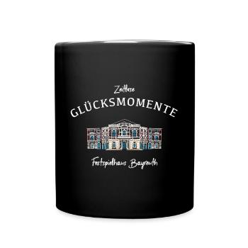 Kultiges Festspielhaus Bayreuth, Bavaria - Full Colour Mug - black - Front