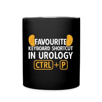 Urology Urologist Nephrology Nephrologist - Full Colour Mug - black - Front