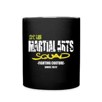 MARTIAL ARTS SQUAD Shirt for all martial artists - Full Colour Mug - black - Front