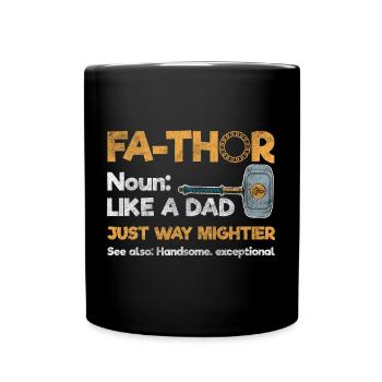 Mythologie du marteau Thor - Mug uni - noir - Devant
