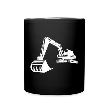 Silhouette de pelle, conception précise pour - Mug uni - noir - Devant