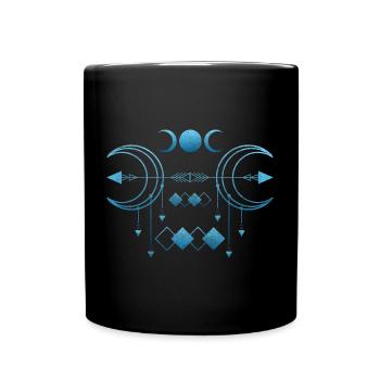 Le symbole vikings façonne la culture - Mug uni - noir - Devant