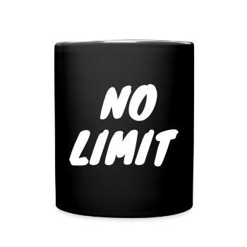 no limit - Mug uni - noir - Devant