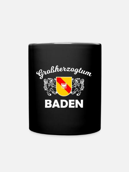 Die Badenser kommen - Tasse einfarbig - Schwarz
