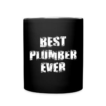 Meilleur plombier de tous les temps - Mug uni - noir - Devant