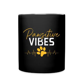 Dog Owner Animal Lover - Full Colour Mug - black - Front
