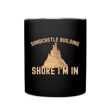 Sandcastle Kit Gear Sandcastle Set Toys - Tasse einfarbig - Schwarz - Vorne