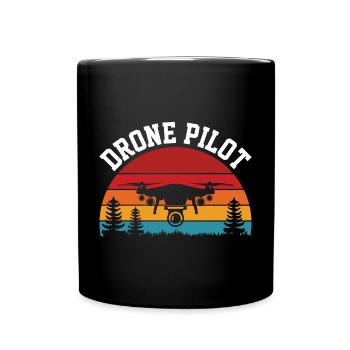 Drone Pilot - Full Colour Mug - black - Front