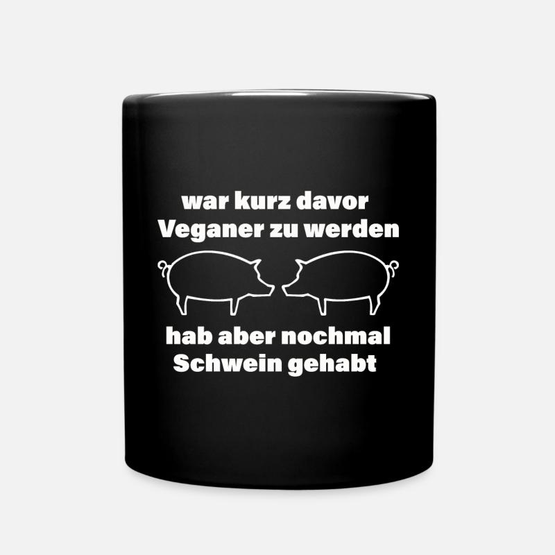 COCHON - Mug uni - noir