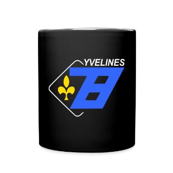 Yvelines - Tasse einfarbig - Schwarz - Vorne