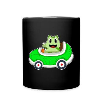 Turtle Car - Full Colour Mug - black - Front