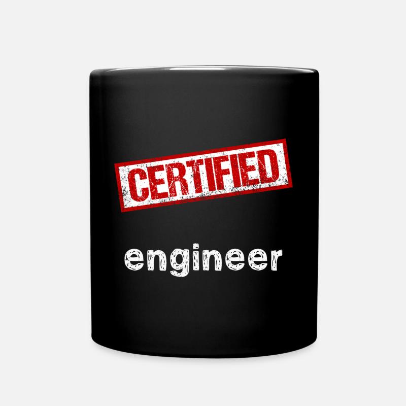 Ingénieur - Mug uni - noir