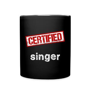 Singer - Full Colour Mug - black - Front