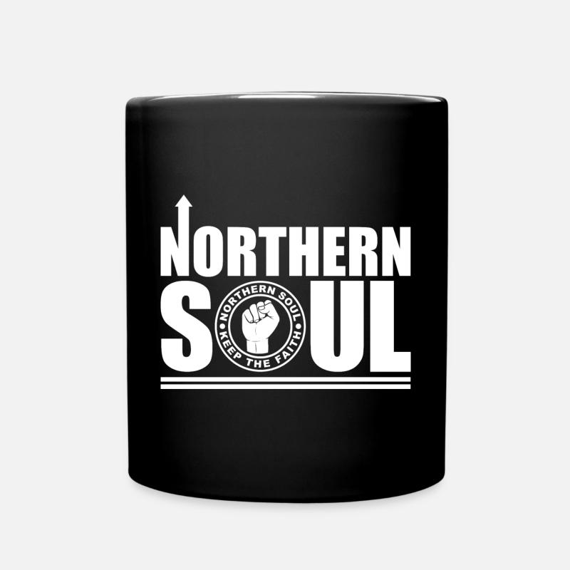 Northern Soul - Behalte den Glauben - Tasse einfarbig - Schwarz