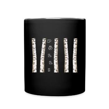 EULE - Tasse einfarbig - Schwarz - Vorne