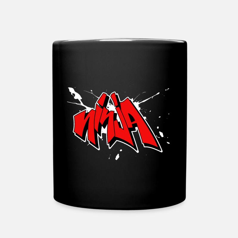 ninja - Mug uni - noir