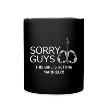 Girl will marry - Full Colour Mug - black - Front