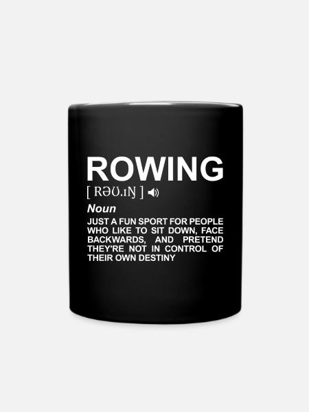 Dictionnaire d’aviron - Mug uni - noir