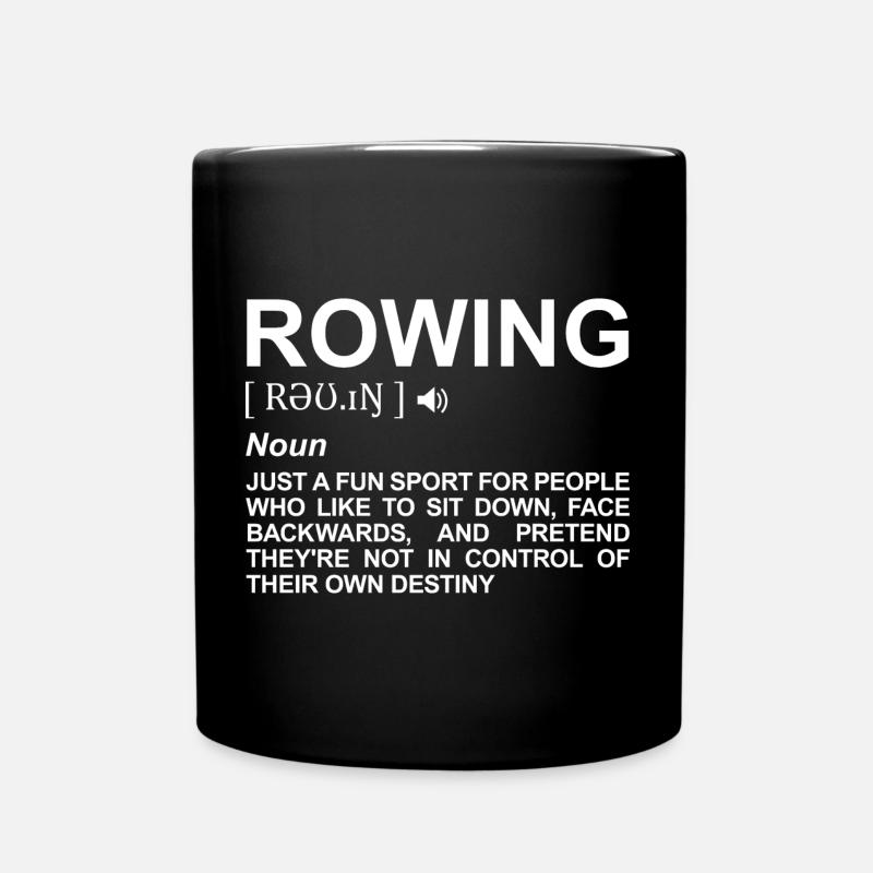 Dictionnaire d’aviron - Mug uni - noir