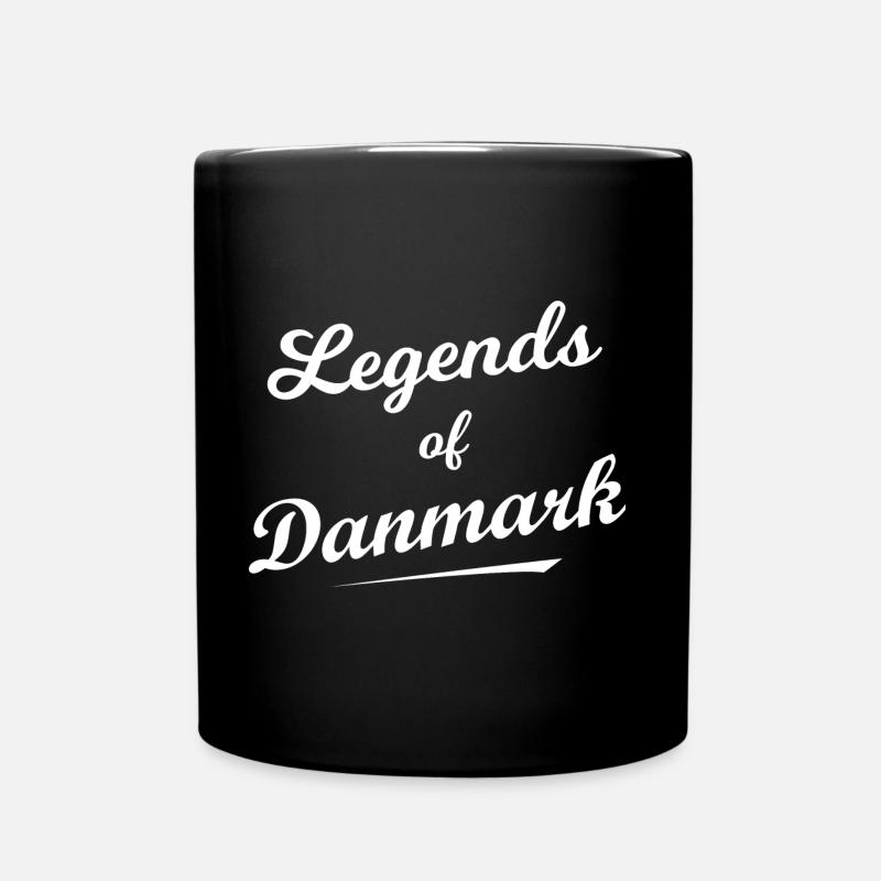 The fans from Denmark - Full Colour Mug - black