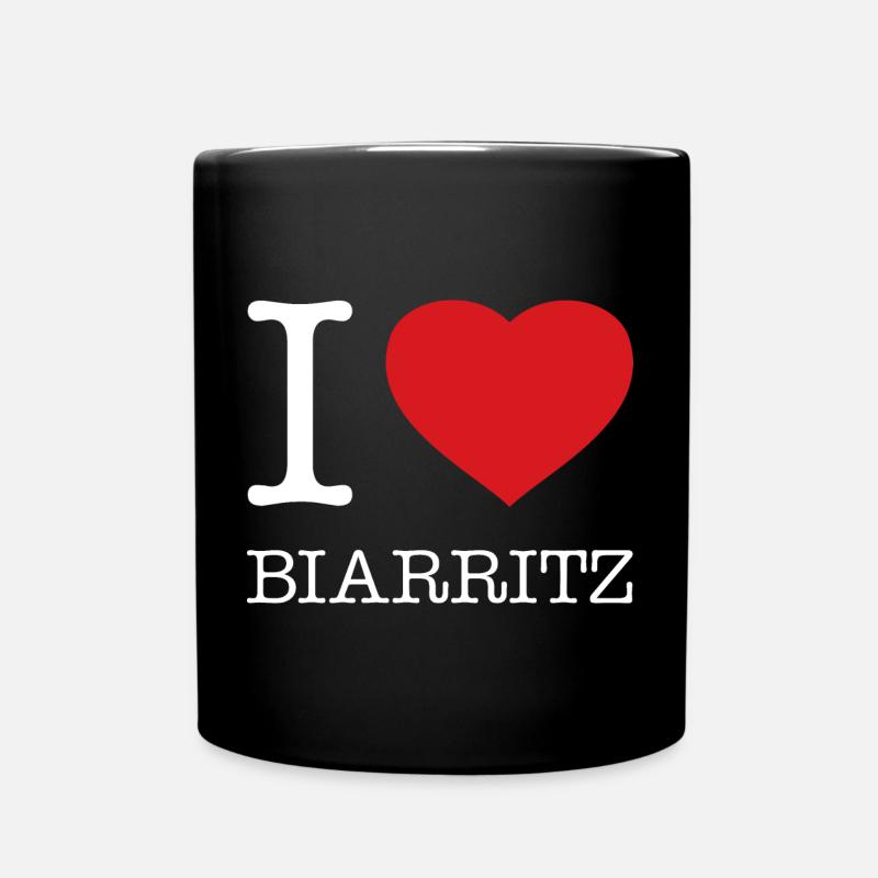 J’ADORE BIARRITZ - Mug uni - noir