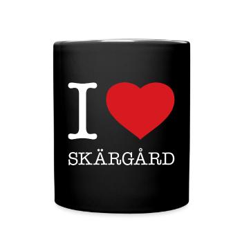 I LOVE SKARGARD - Full Colour Mug - black - Front