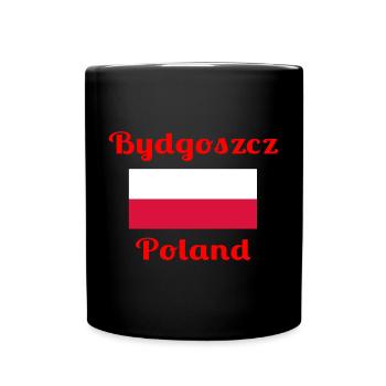 Bydgoszcz Polen - Stilvolle Drucke - Tasse einfarbig - Schwarz - Vorne