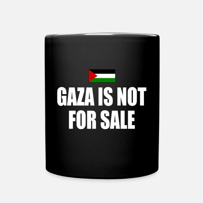 gaza is not for sale - Mug uni - noir