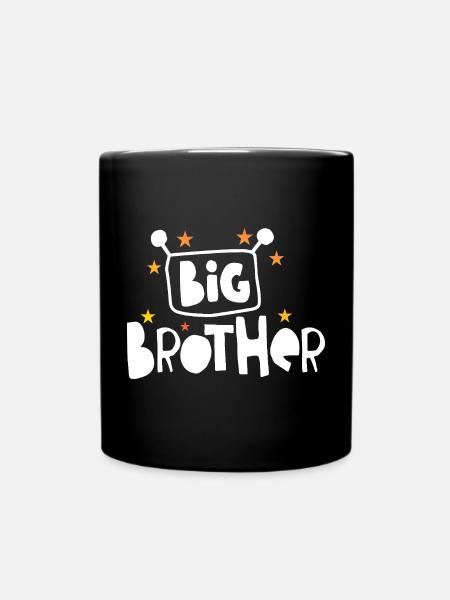 Frère aîné - Mug uni - noir