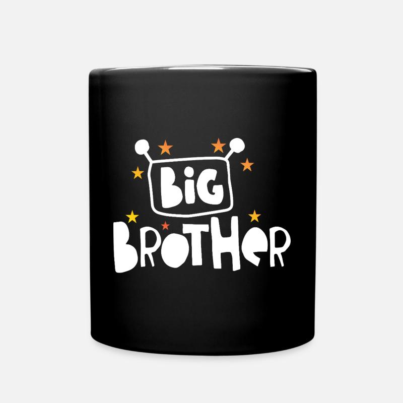 Frère aîné - Mug uni - noir