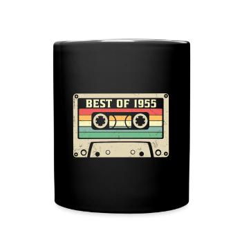 Le meilleur de 1955 Rétro 70 ans 70e anniversaire - Mug uni - noir - Devant
