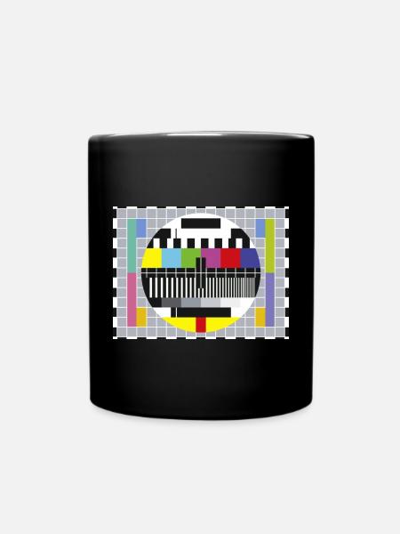 télévision - Mug uni - noir