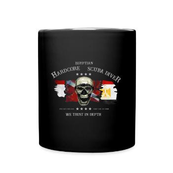 Plongeur égyptien plongeur extrême - egypte - Mug uni - noir - Devant