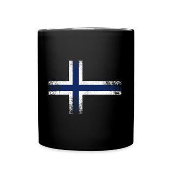 Chemise vintage Cool Norway - Mug uni - noir - Devant